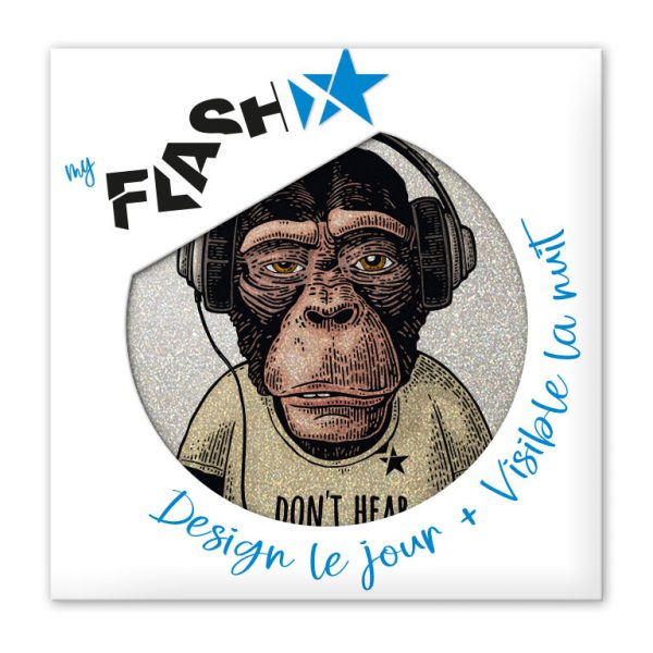 My FLASH * 3 Rise Monkeys : don't Hear – Image 4
