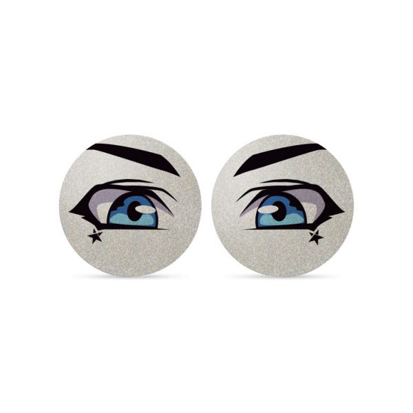 My FLASH * Superhero's Large Blue Eyes X2 – Image 2