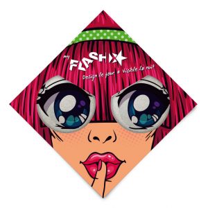 My FLASH * Woman1950's Dreaming Eyes X2
