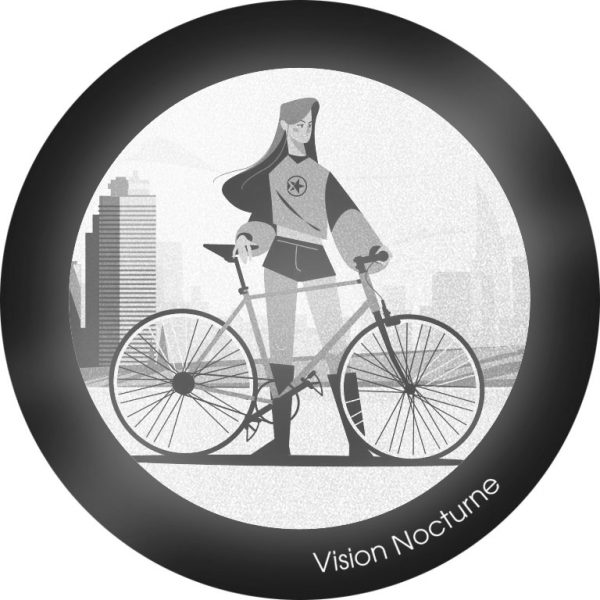 My FLASH * Young Woman with Bike – Image 3