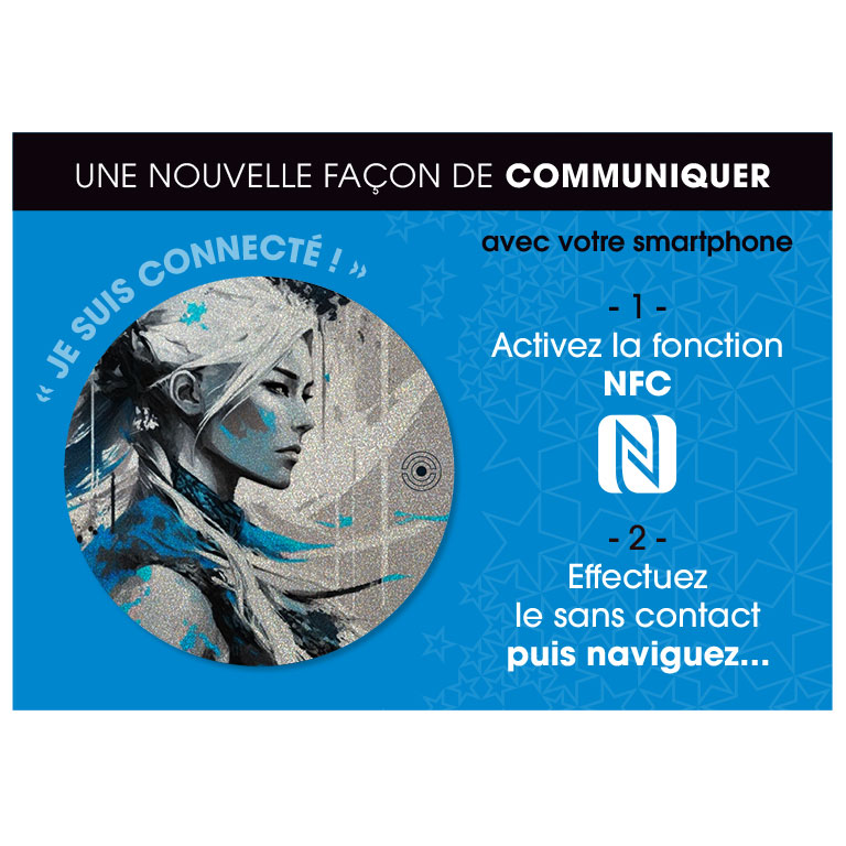 My FLASH Contact ° Graffiti White Woman – Image 4